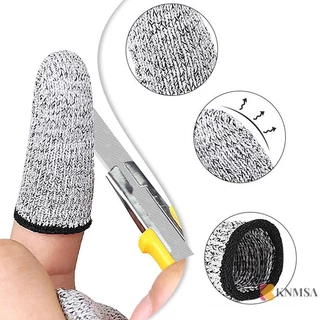 KNMSA] 10 ชิ้นอินเทรนด์ Finger Cots Finger Sleeve Protectors Reusable Finger Covers Protection Cots สําหรับเย็บอุปกรณ์ ศนเดิมคอเต่า