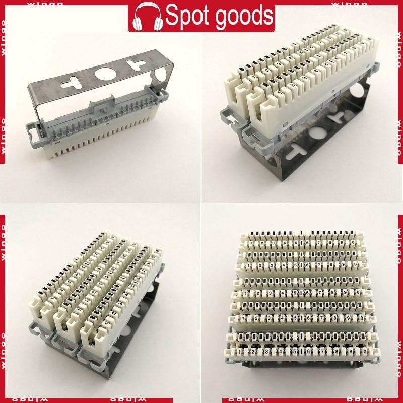 WIN 1 PC MT-2201 Krone ประเภทกลับ Mount กรอบสําหรับ Krone LSA โมดูล 1 2 3 5 แถว