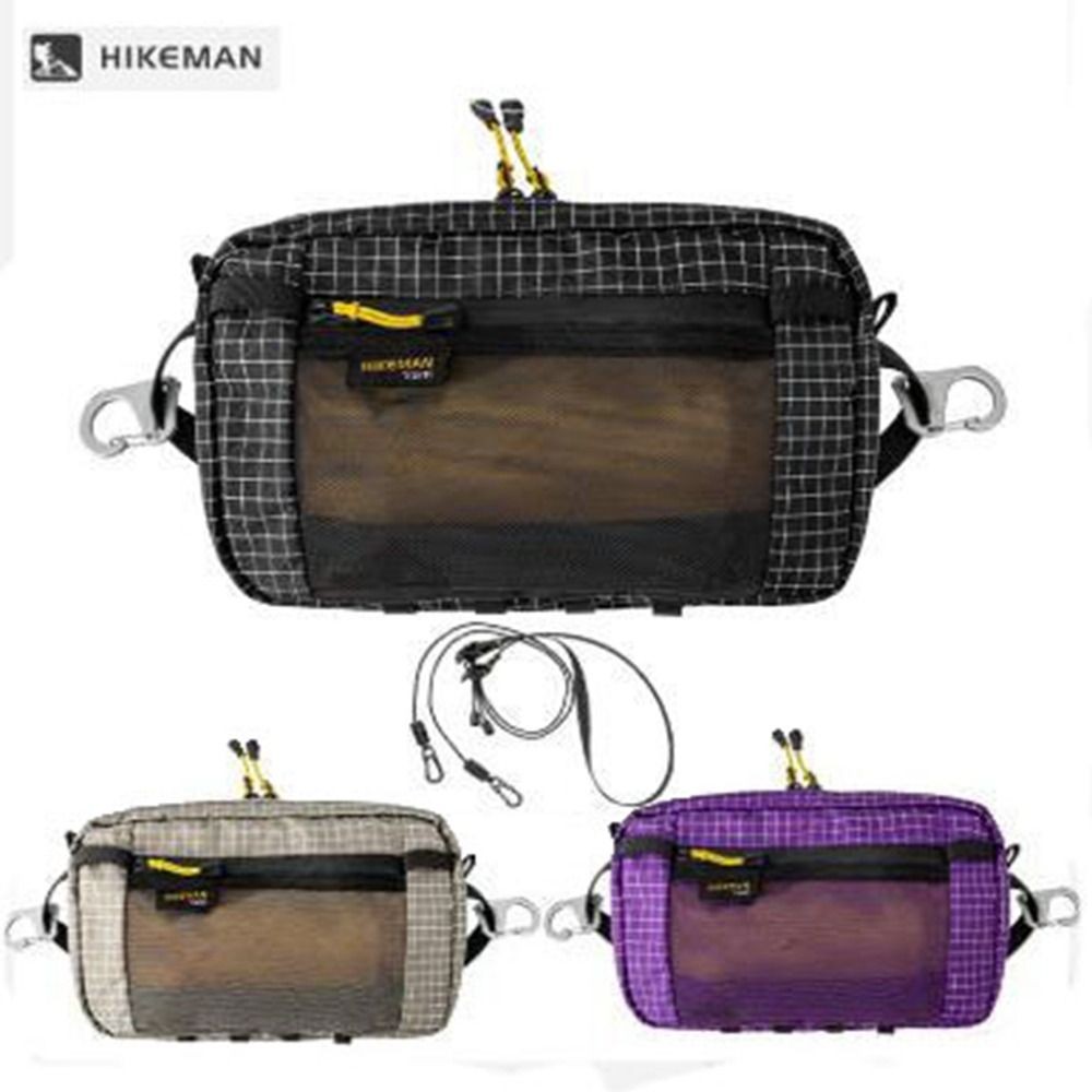 UUMIR Camping Hiking Crossbody Bag, แพ็คเกจกระเป๋าคาดเอวกีฬากันน้ําแบบพกพา,กระเป๋าตกปลาอเนกประสงค์อุปกรณ์ปั่นจักรยานภูเขากลางแจ้ง ราคา ถูกที่สุด ดีลบีเคเค แกลเลอรีภาพที่ 7