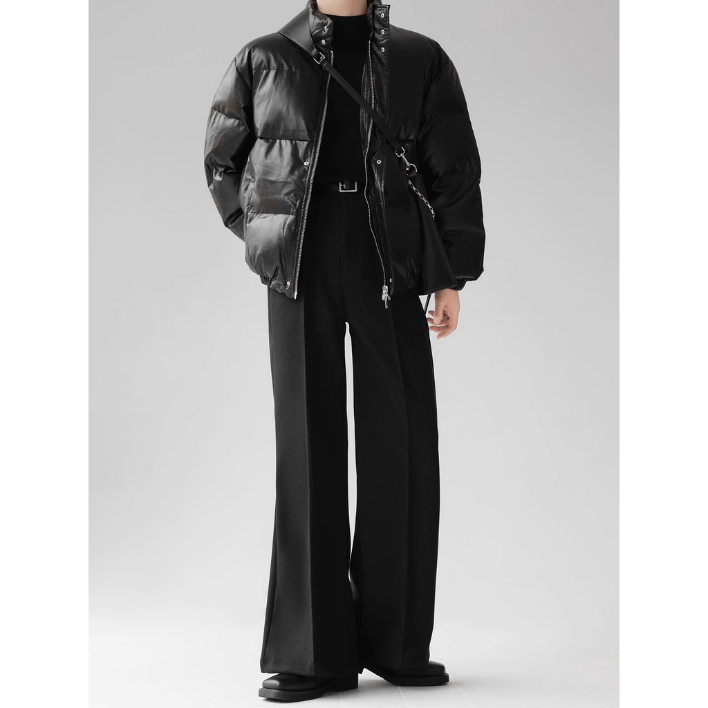 กางเกงผู้ชายทรงหลวม อเนกประสงค์ ขนาดใหญ่ สไตล์ไมโครลาติน สำหรับสวมใส่ง่ายทุกวัน - รูปที่ 6