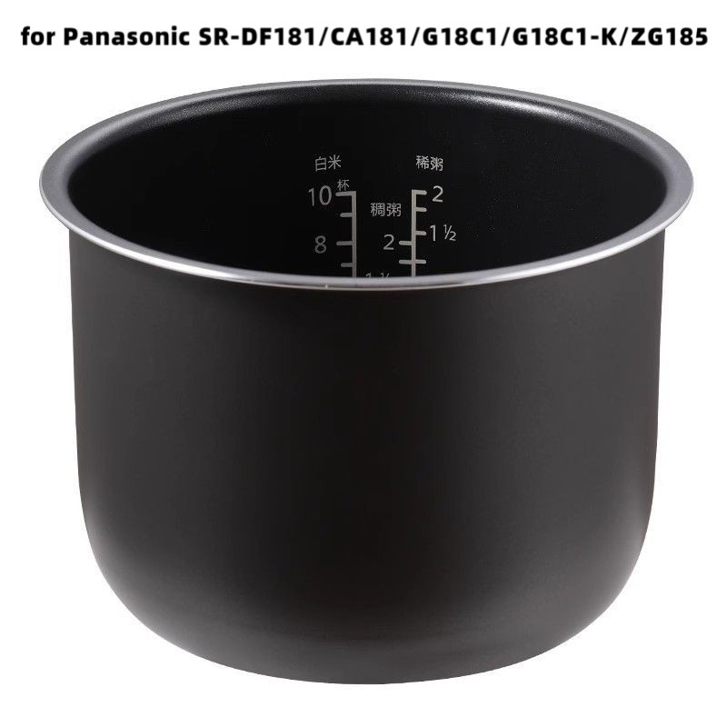 หม้อชั้นในแบบไม่ติด 5L เหมาะสําหรับหม้อหุงข้าว Panasonic SR-DF181/CA181/G18C1/G18C1-K/ZG185
