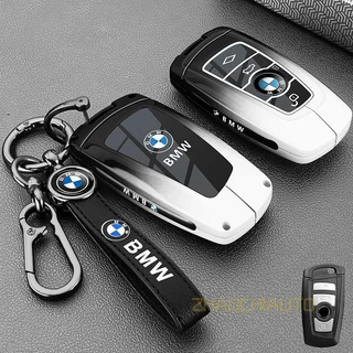 ฝาครอบกุญแจโลหะกรณีกุญแจรีโมท Fob ฝาครอบพวงกุญแจสําหรับ BMW กระเป๋า 1 Series 3 Series 5/7 Series GT X5 X1 X3 X4 X6 F10 F20 E60 E61 F30 F11