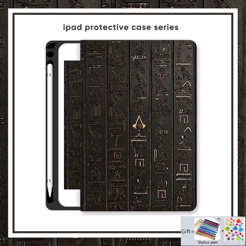 เคส พร้อมช่องใส่ดินสอ สําหรับ Ipad AIR6 AIR11 2024 M2 PRO11 PRO13 M4 ipad10 10.9 AIR4 AIR5 AIR 1 2 I