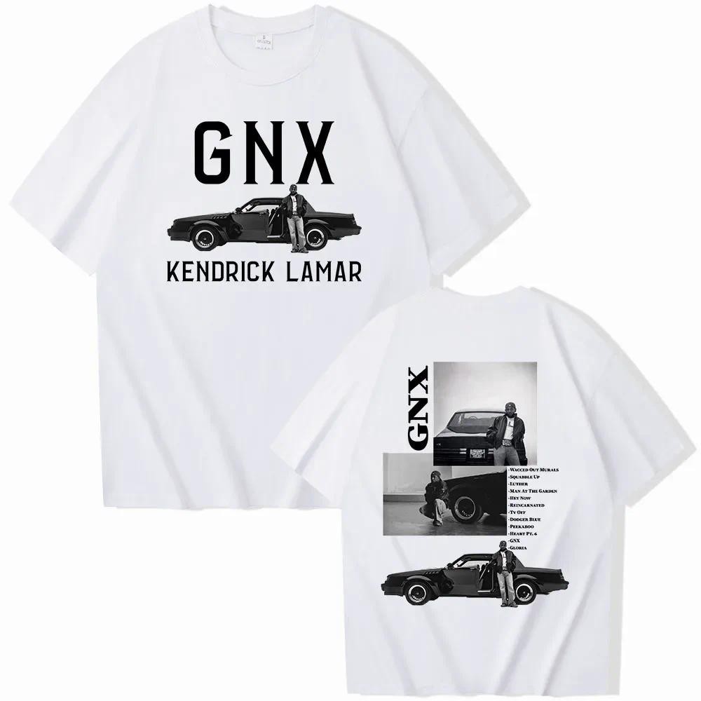 COD 2025 Kendrick Lamar GNX Tour Limited เสื้อยืด Raptor Theme รอบคอแขนสั้นผู้ชายผู้หญิงผ้าฝ้ายผ้าระ