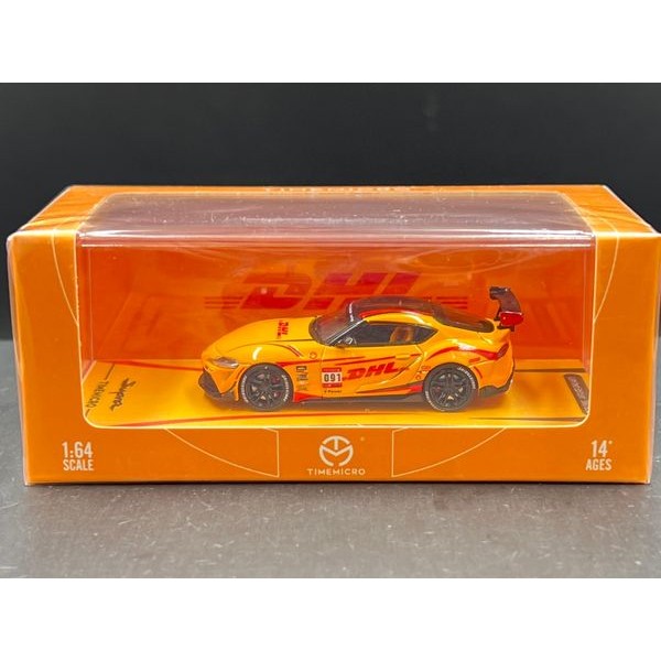 Time Micro​ 1:64
Supra A90 Orange DHL Diecast Model.