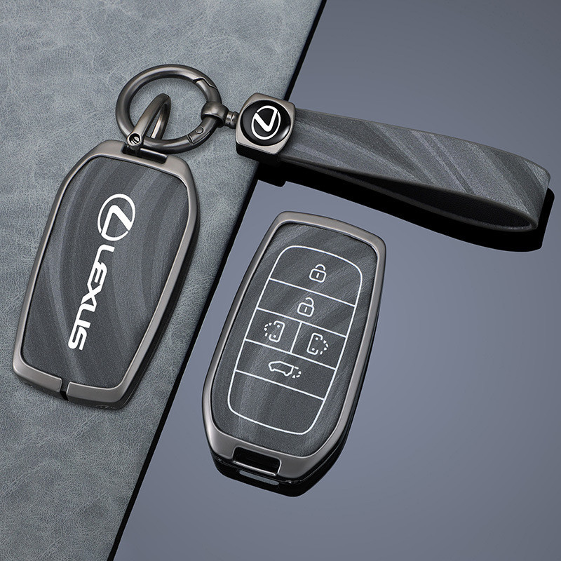 เหมาะสําหรับ Lexus ฝาครอบ LM300h ฝาครอบกุญแจ LM350h Lexus LM500H รถรีโมทคอนโทรลหัวเข็มขัดชาย