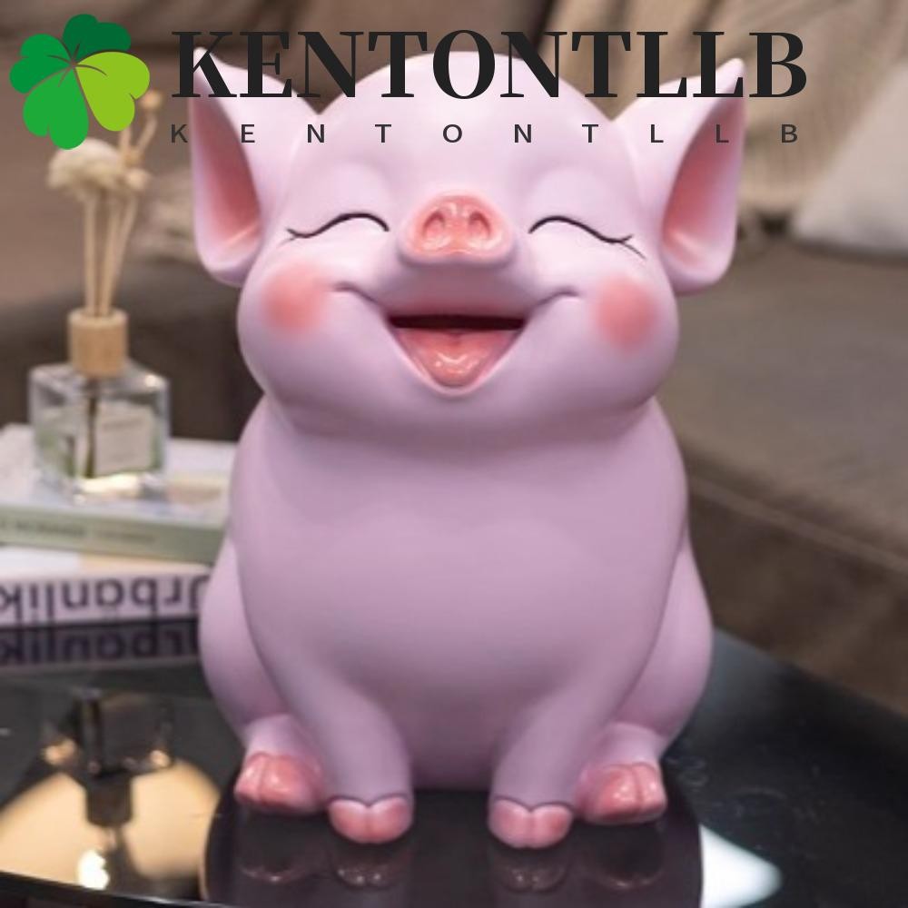 เคนตันtllb กระปุกออมสินหมู การ์ตูน ความจุใหญ่ รุ่นตกแต่ง เครื่องประดับบ้าน