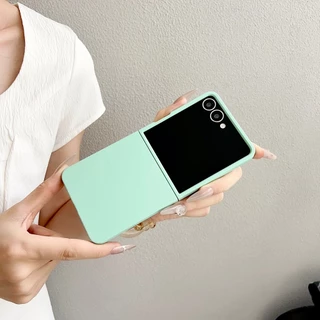 กันกระแทกสําหรับ Samsung Galaxy Z Flip 8 7 6 5 4 7FE กรณีการออกแบบเฉพาะสีสัน Flip5 Flip6 Flip7FE เชือกเส้นเล็กเคสโทรศัพท์