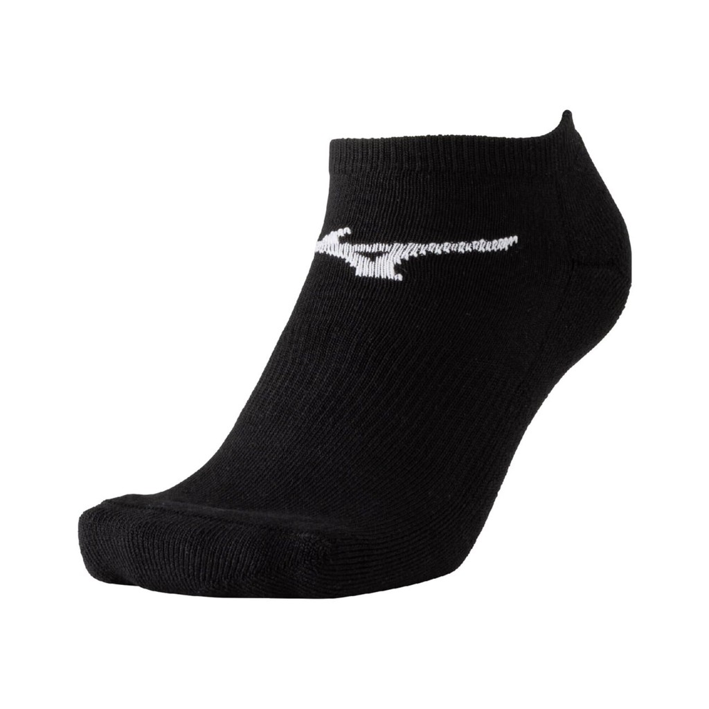 Mizuno Tennis and Badminton Ankle Socks, Pile Design, Model 62JXC002, Available in Multiple Colors