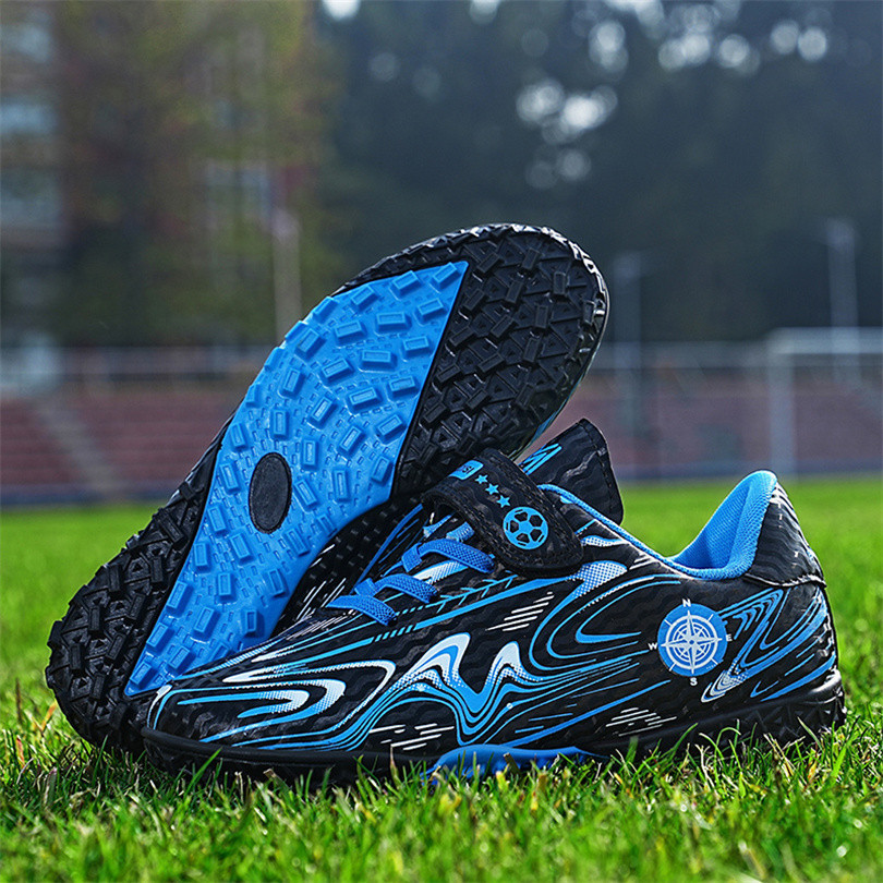 รองเท้าฟุตบอลเด็กในร่ม Professional Non Slip Fast Football Field Boots Society Cleats เด็กรองเท้าฟุต