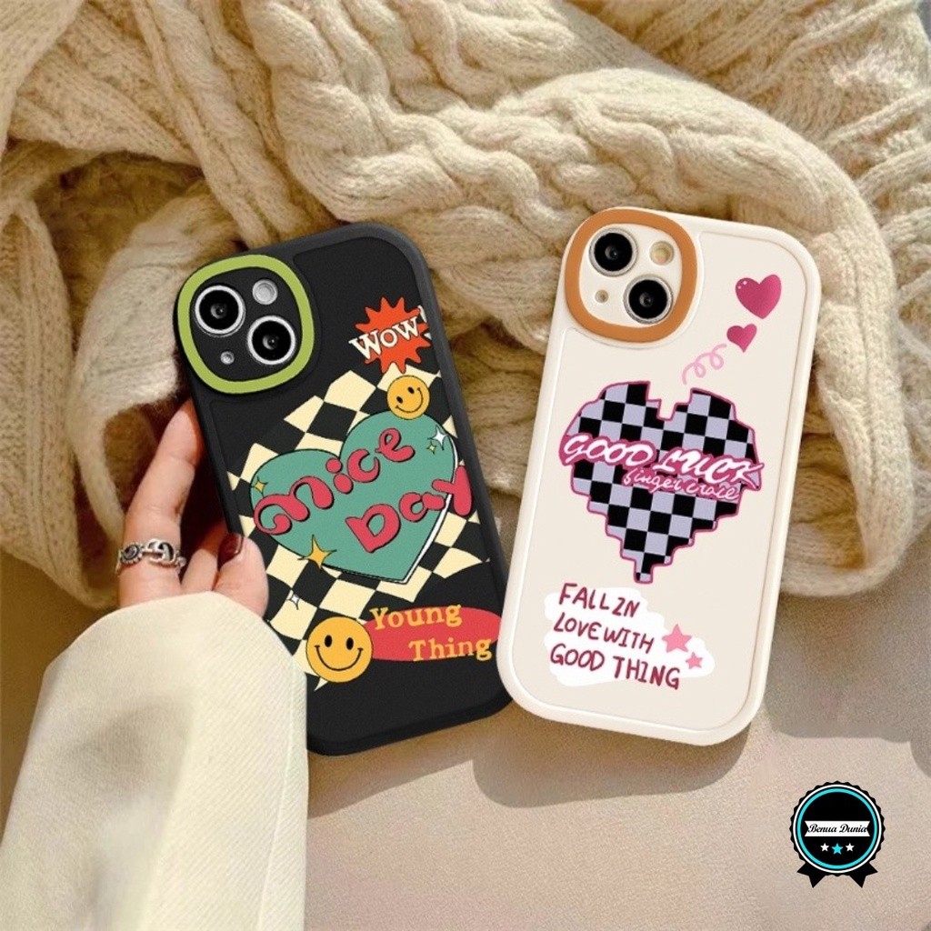 SS138 SOFTCASE SILICON SOFT CASE CASING PROCAMERA COUPLE SMILE CHESS LOVE สําหรับ OPPO A71 A74 A95 A