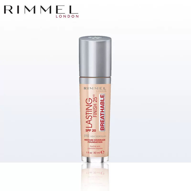 Preferred#Uk Rimmel Rui Mi25Hourly Foundation Cream Long-lasting Oil Control Moisturizing Concealer 