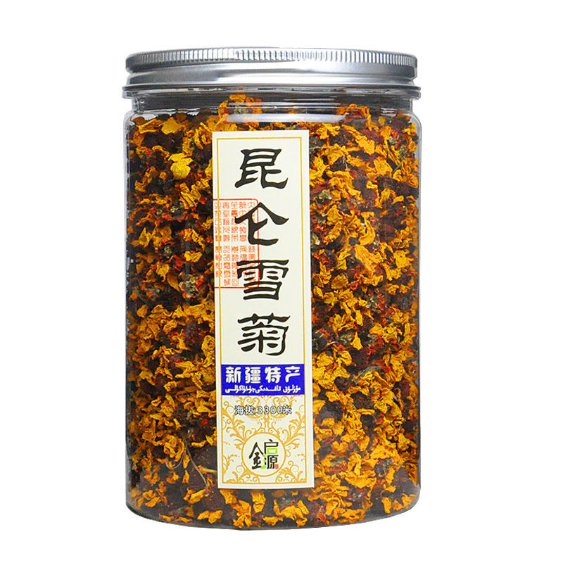 Xinhua Wild Kunlun Snow Chrysanthemum ของแท้ Xinjiang Specialty Kunlun Mountain ดอกไม้ชา Placenta Ti