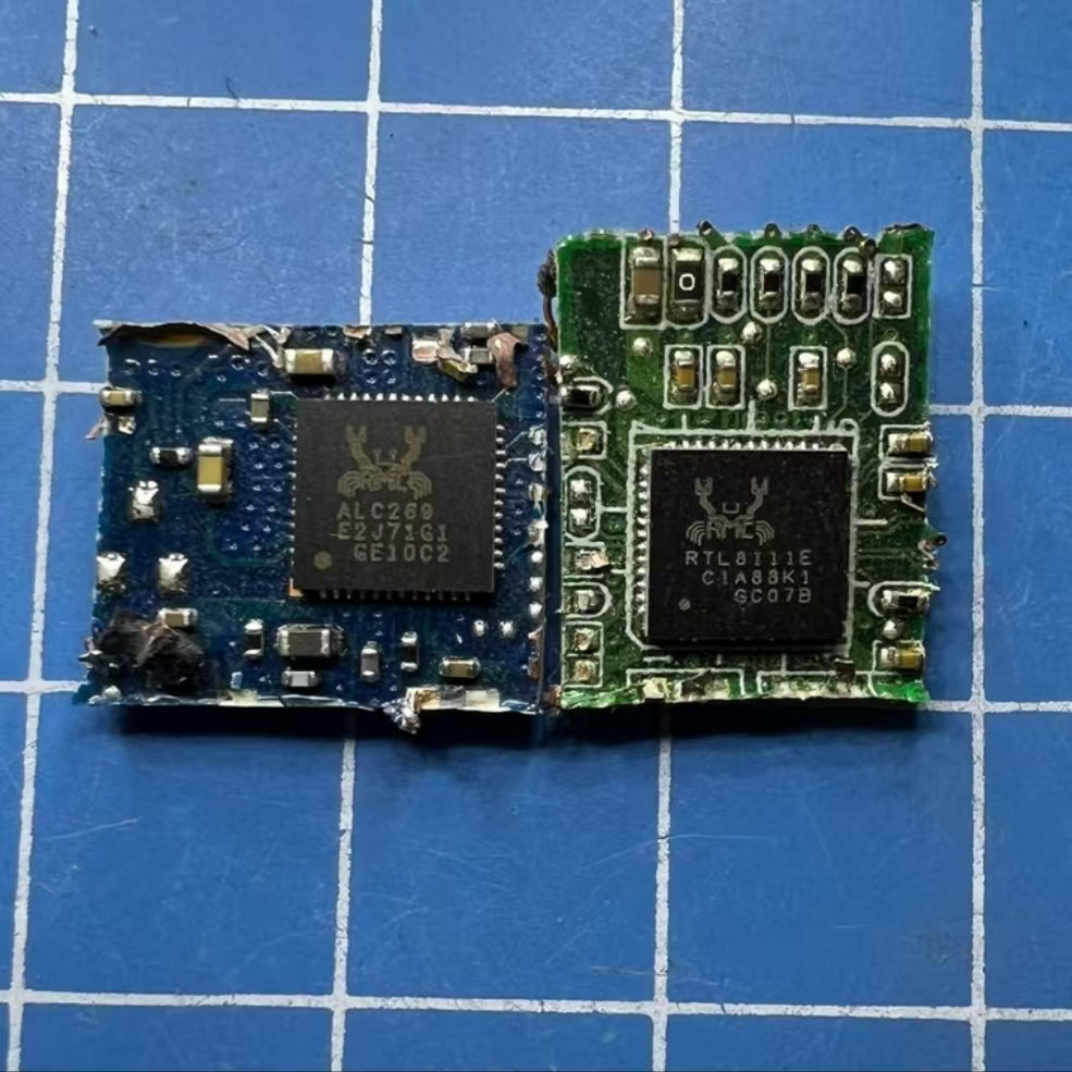 ALC293D QFN ALC289 ALC256 ALC269 ALC285 Blue Sky การ์ดเสียงบอร์ดโน้ตบุ๊ค