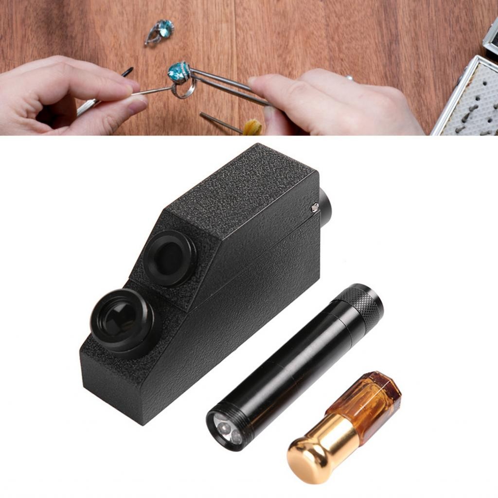 1qiwan-my Salmue Gem Refractometer เครื่องประดับ RHG181 1.30-1.81 Professional อัญมณีระบุกับ 3ml สะท้อนแสง