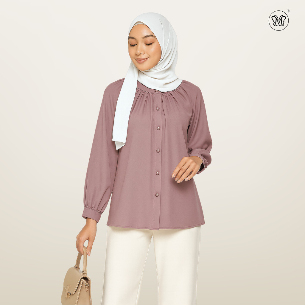 M&B LADIES BLOUSE (1887) PLEATED