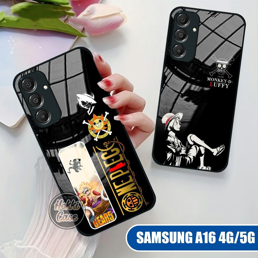 เคส Samsung A16 One Piece Motif - Samsung A16 4G 5G Glass Softcase - เคส Samsung A16 5G - Samsung A1
