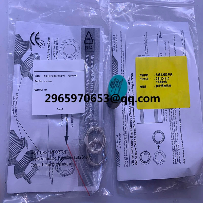 จัดส่งรวดเร็ว เซ็นเซอร์ใหม่ NBN12-18GM50-E2-V1 NBN12-18GM50-Z0-V1 NBB8-18GM60-Z0-V1 NBB8-18GM60-E2-V