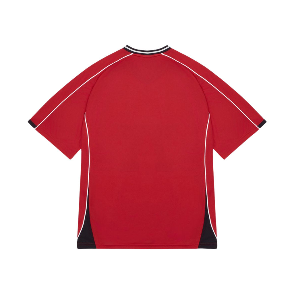 K League X Sanrio Character 2025 เสื้อฟุตบอล Kuromi Pohang Steelers สีแดง เสื้อยืด Unisex top