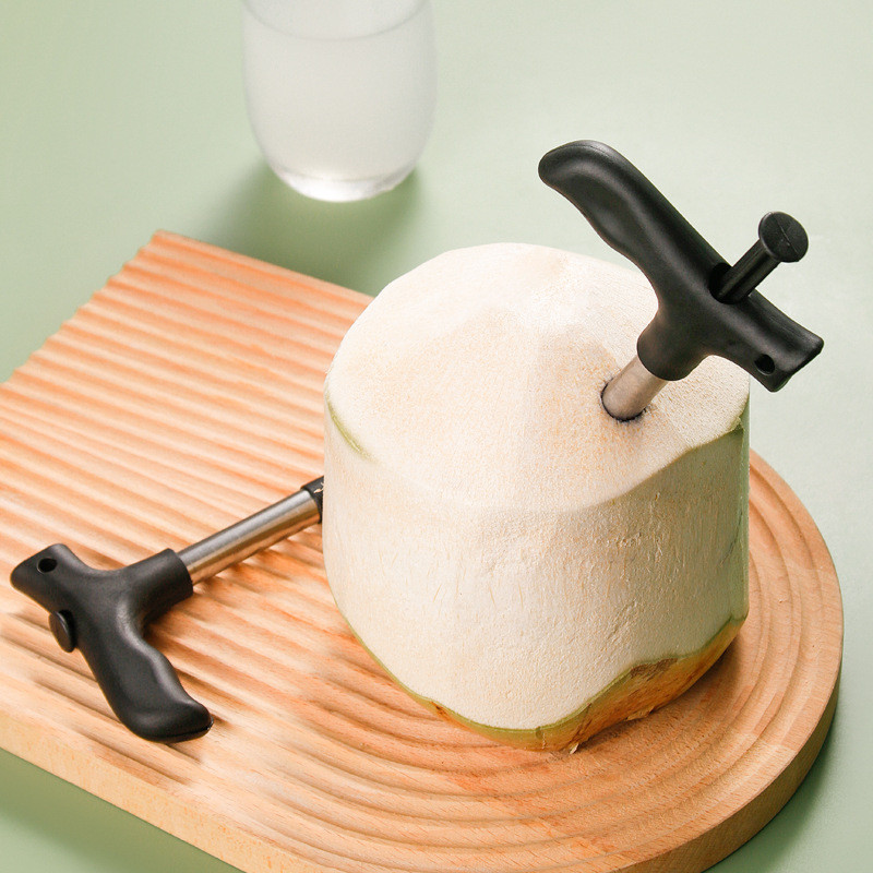 COZII อุปกรณ์เปิดมะพร้าว ที่เจาะรูมะพร้าว ที่เจาะกินน้ำมะพร้าว ที่เปิดน้ำมะพร้าว เครื่องเจาะมะพร้าว