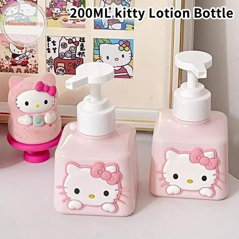 Houdoumeng น่ารักขวดเปล่าอะนิเมะขวดความจุขนาดใหญ่โลชั่นรีฟิลขวดสบู่มือแชมพูเจลอาบน้ําขวด TH