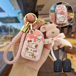 ปลอกกุญแจรถสําหรับ Toyota vios yaris 2022 2020 2016 2024 201…