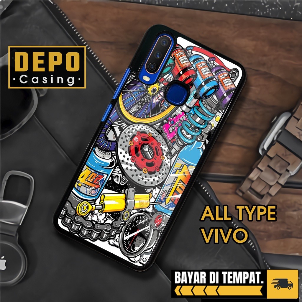 เคส Vivo Y12 Y15 Y17 Y12i Y11 Case Hp Vivo Vivo Y12 Y15 Y17 Y12i Y11 Case Glossy Case [OTO] Depo Cas