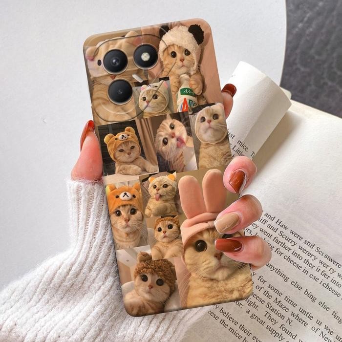 HP Softcase TCN0 POVA 7 4G 2025 - ORORA - Softcase Silkon Pro Camera - ยืดหยุ่น - เคส - ตัวป้องกันโท