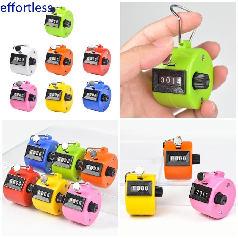 EL 4 หลักจํานวน Count Clickers Mechanical Counter Clickers Handheld Tally Counter