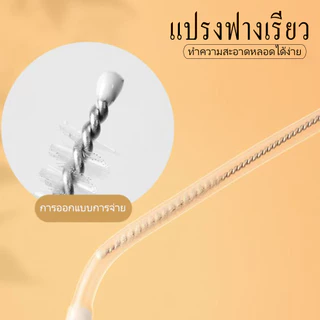 3in1[มีใบเซอร์ปลอดสารก่อมะเร็ง]ซื้อ1ได้3 Saker เซ็ตแปรงฟองน้ำขวด+จุก+หลอด คุณภาพเหนือกว่าดีกว่า