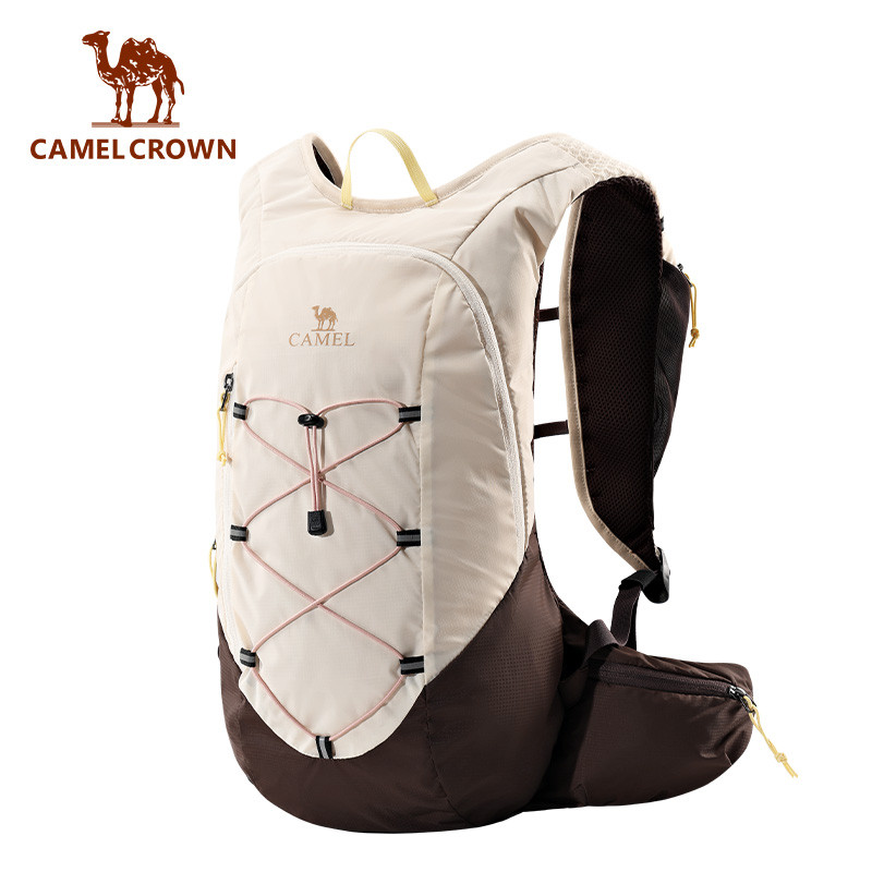 CAMEL CROWN กระเป๋าเป้สะพายหลังกลางแจ้งน้ําหนักเบาเดินป่า Trekking Daypack