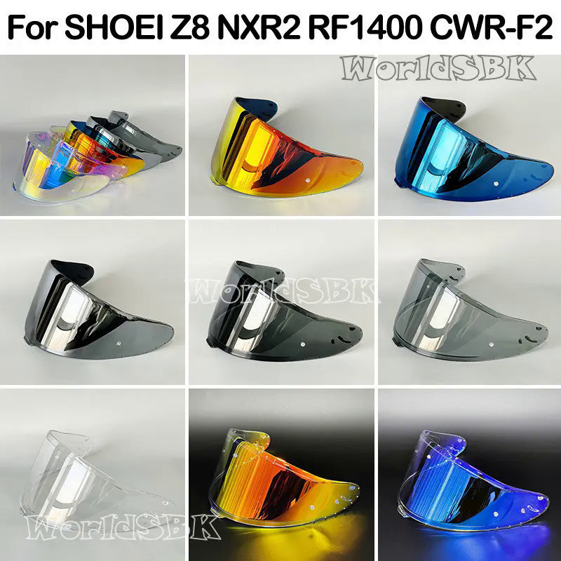 2025NEWCwr-f2 Z8 X15 X-Fifteen Visor สําหรับ SHOEI RF-1400 Z8 Z-8 CWR-F2 หมวกกันน็อครถจักรยานยนต์แว่
