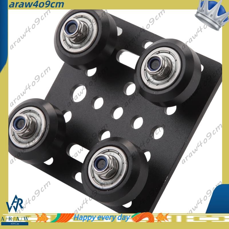 [Promote A4]อุปกรณ์เสริมเครื่องพิมพ์ 3D สําหรับ V Slot Standard 2020 อลูมิเนียมโปรไฟล์ Pulley V-Slot