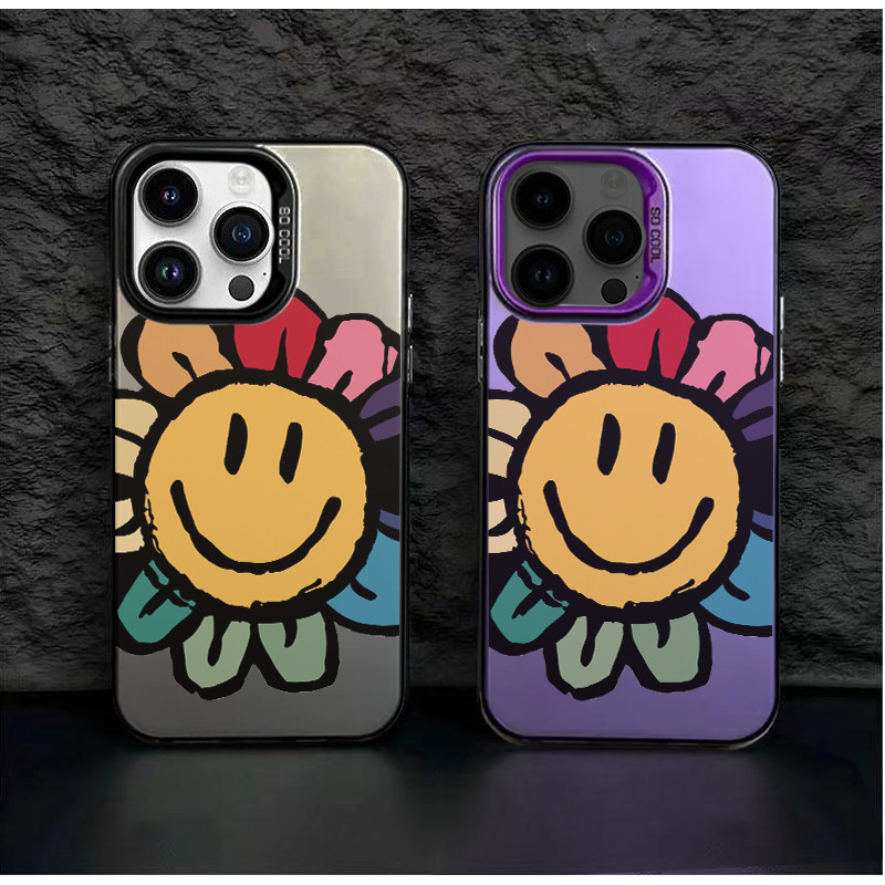 ดอกไม้สายรุ้ง Csing HP Silver สี Mtte Premium Silver nti Jtuh Hrd สําหรับ Redmi 13 12 13C หมายเหตุ 9