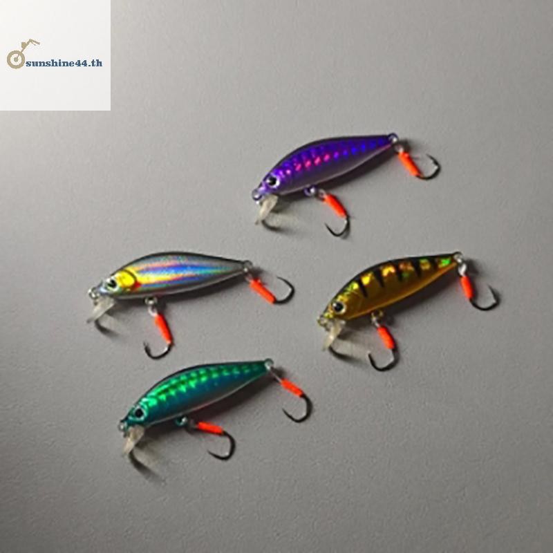 FOURSUN 3.3G Micro-Object เหยื่อปลอมสำหรับตกปลาเบส ขนาดเล็ก สำหรับน้ำจืด ลอยและจมได้