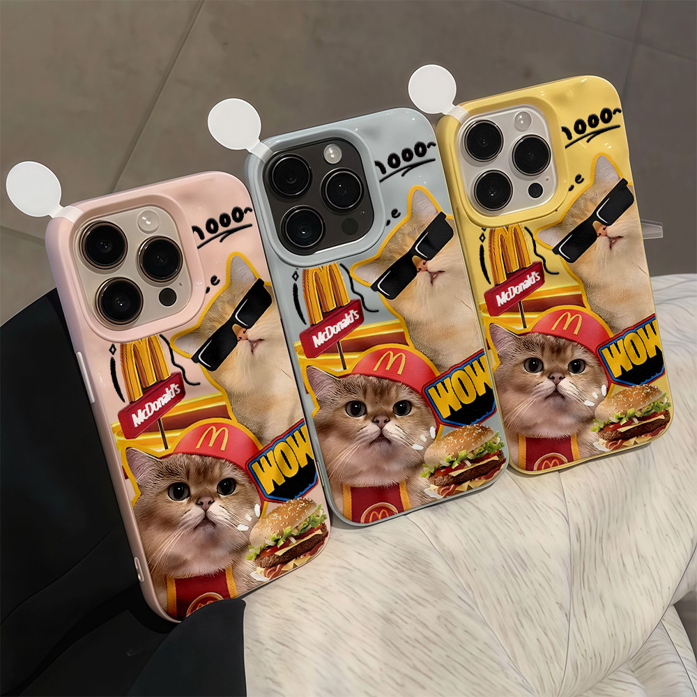 จัดส่งในพื้นที่ เคสเหมือนอุกกาบาต มีสีสัน น่ารัก For IPhone16 15 14 13 12 11 6 7 8 plus Pro Promax X XR XSMAX  YSW188 - รูปที่ 4