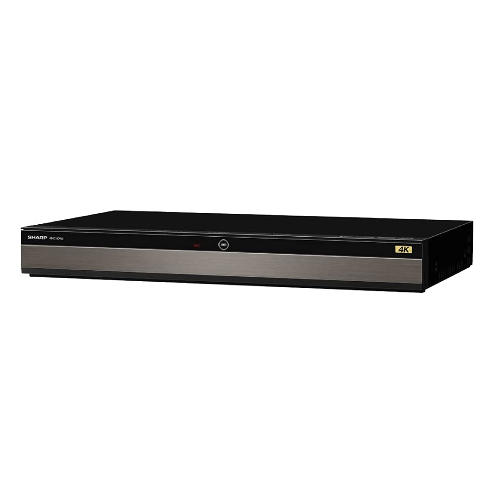 Sharp 1TB 2 Program Simultaneous Recording 4K Blu-ray Recorder 4B-C10DW3 4K Broadcast W Recording/Lo