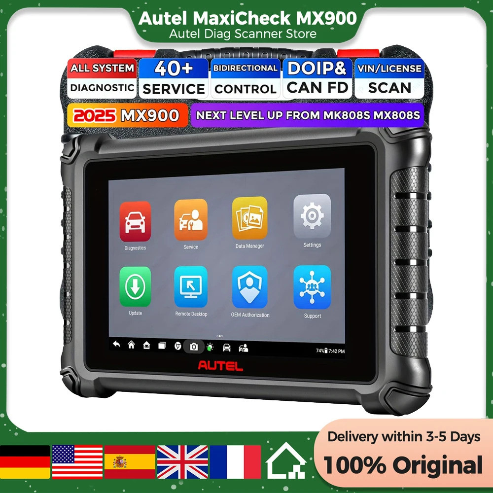 [NEW] Autel Maxicheck Mx900 เครื่องสแกนวินิจฉัยรถยนต์สามารถ Fd/doip Android 11 ตามเครื่องมือสแกนควบค