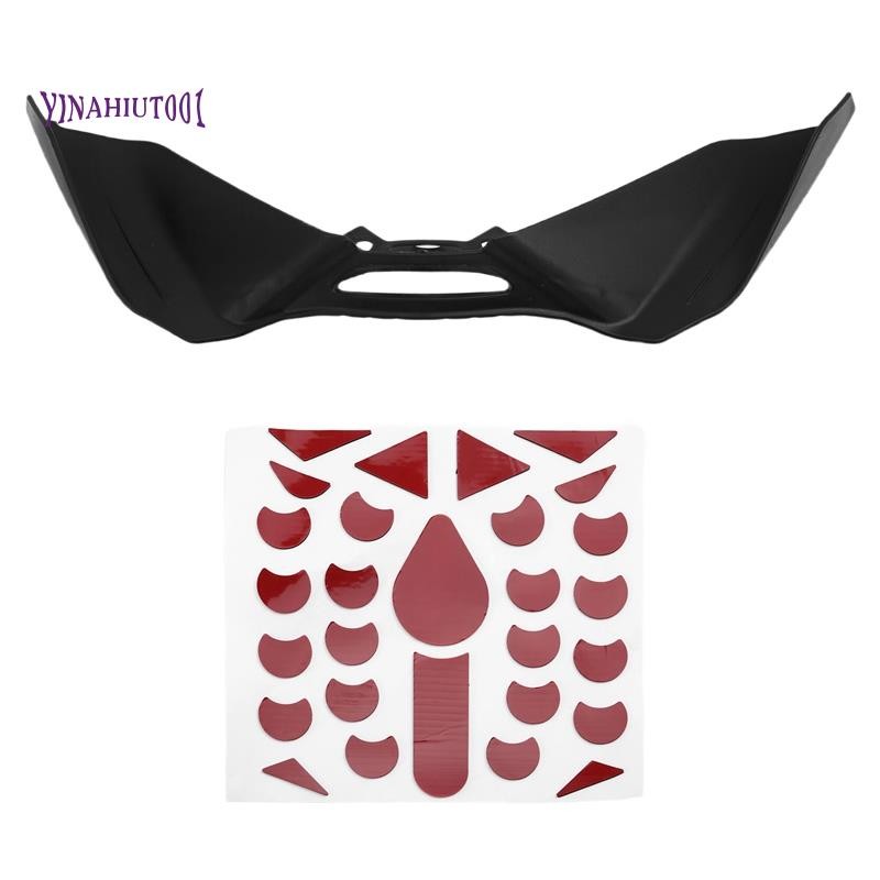 Yinahiut001Aerodynamic สปอยเลอร์ด้านหน้า Winglet Kit สําหรับ MT-09 MT09 SP 2024 + รถจักรยานยนต์