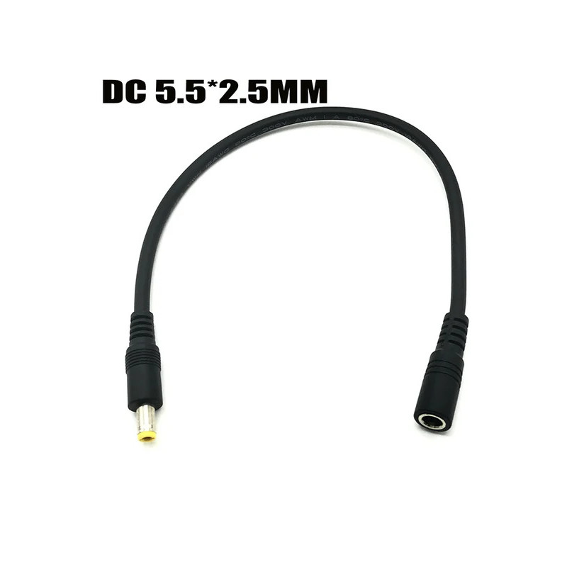 18AWG 5.5*2.5 มม.สําหรับ XGIMI โปรเจคเตอร์ H3 H1S H2 Slim XHAD01 Z4 Z6 ขยายสายไฟ 1 M 5 M 3 M Hight P