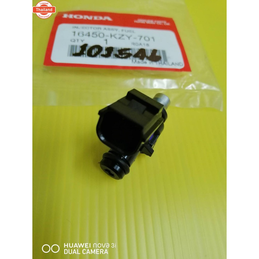 หัวฉีดPCX150 ทุกรุ่น  แท้เิกศูนย์HONDA ส่งฟรี 16450-KZY-701