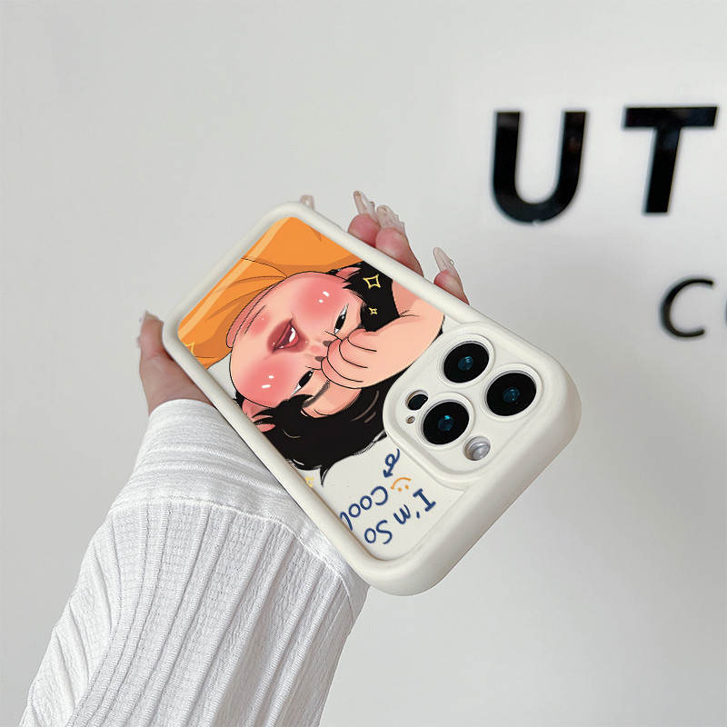 จัดส่งจากประเทศไทย ผู้ชายตัวเล็กที่ยกนิ้วขึ้น for OPPO A7 A5s A12 A11K  F11 Pro A3s A12E - รูปที่ 5