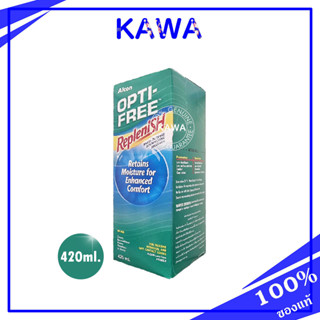 Alcon Opti-Free Replenish 420ml. น้ำยาล้างคอนแทคเลนส์