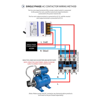 รีโมทระยะไกล 220v รีโมทคอนโทรลระยะไกล 1/3km สวิตช์ควบคุมระยะไกล รีโมทปั้มน้ำ รีโมทไฟ รีโมทไร้สาย220v