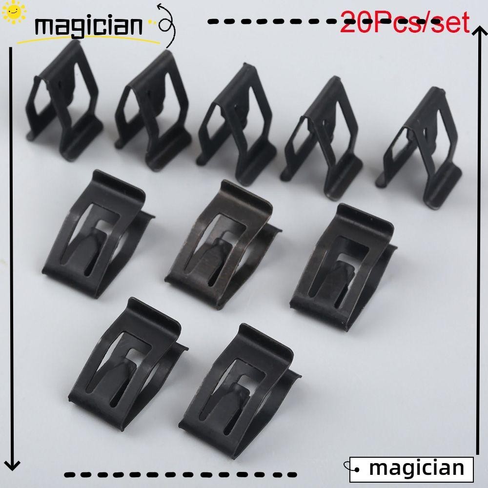 Mag 20 ชิ้น/แพ็ครถ Dash คลิปที่มีประโยชน์อุปกรณ์เสริม Universal Dashboard Retainer Rivets