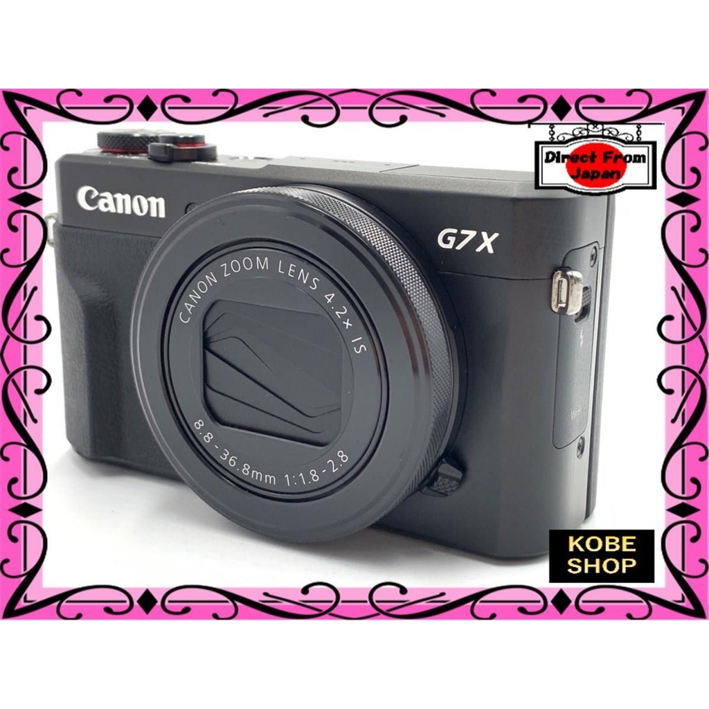 【ส่งตรงจากญี่ปุ่น】 [มือสอง: B (คุณภาพพอสมควร)] Canon PowerShot G7 X MarkII |. 2443590015005