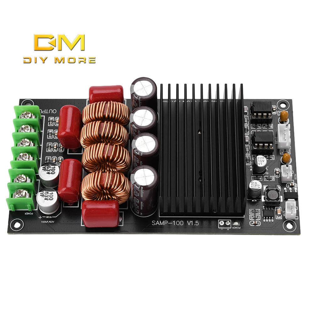 Diymore TPA3255 600W Fever Hifi เครื่องขยายเสียงดิจิตอล High-Power Amplifier Dual Channel 2x300W