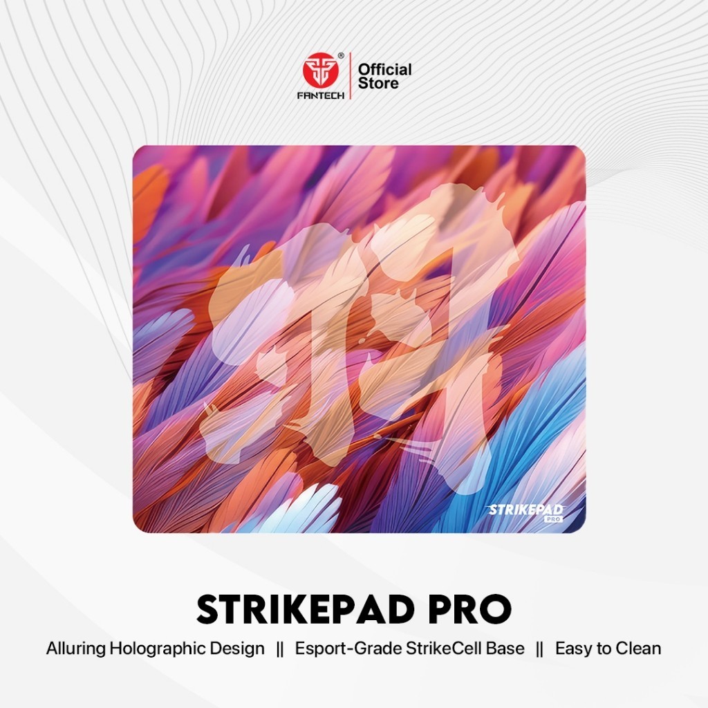 แผ่นรองเมาส์สําหรับเล่นเกม FANTECH STRIKEPAD PRO MST491 (490X420X3MM)