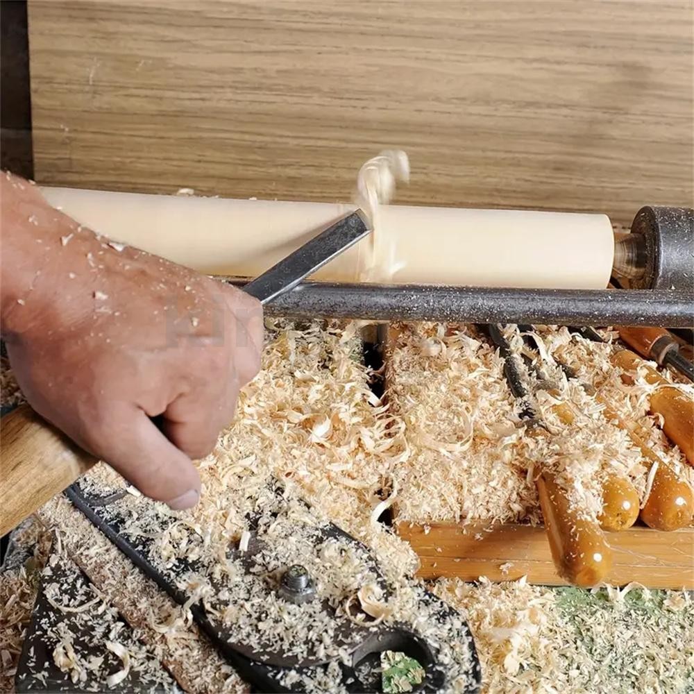 8pcs Professional Woodturning Chisels ชุดความเร็วสูงใบมีดเหล็กเครื่องกลึง Chisel ชุด Skew Parting Spear Gouges สําหรับงานไม้ ราคา ถูกที่สุด ดีลบีเคเค แกลเลอรีภาพที่ 6