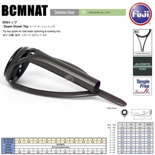 ปลายไกด์ Fuji F-BCMNAT สี Frostrd Dark-Gray I ALCONITE RING